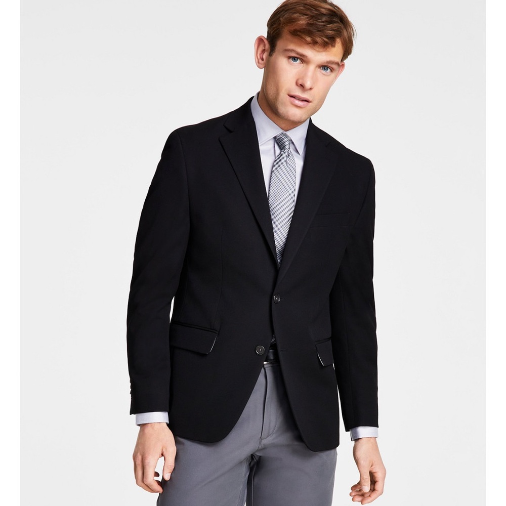Michael Kors Men's Classic-Fit Stretch Solid Blazer